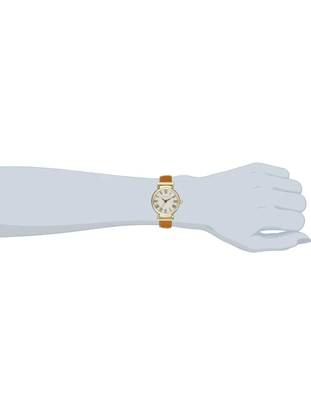 Stylish Women's Leather Strap Watch - Elegant Timepiece for Everyday Wear
